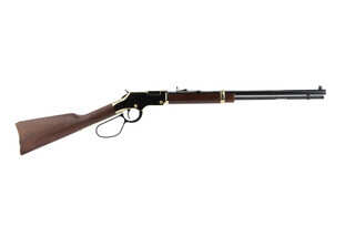 Henry Golden Boy 22 Magnum lever action rifle features a large loop lever